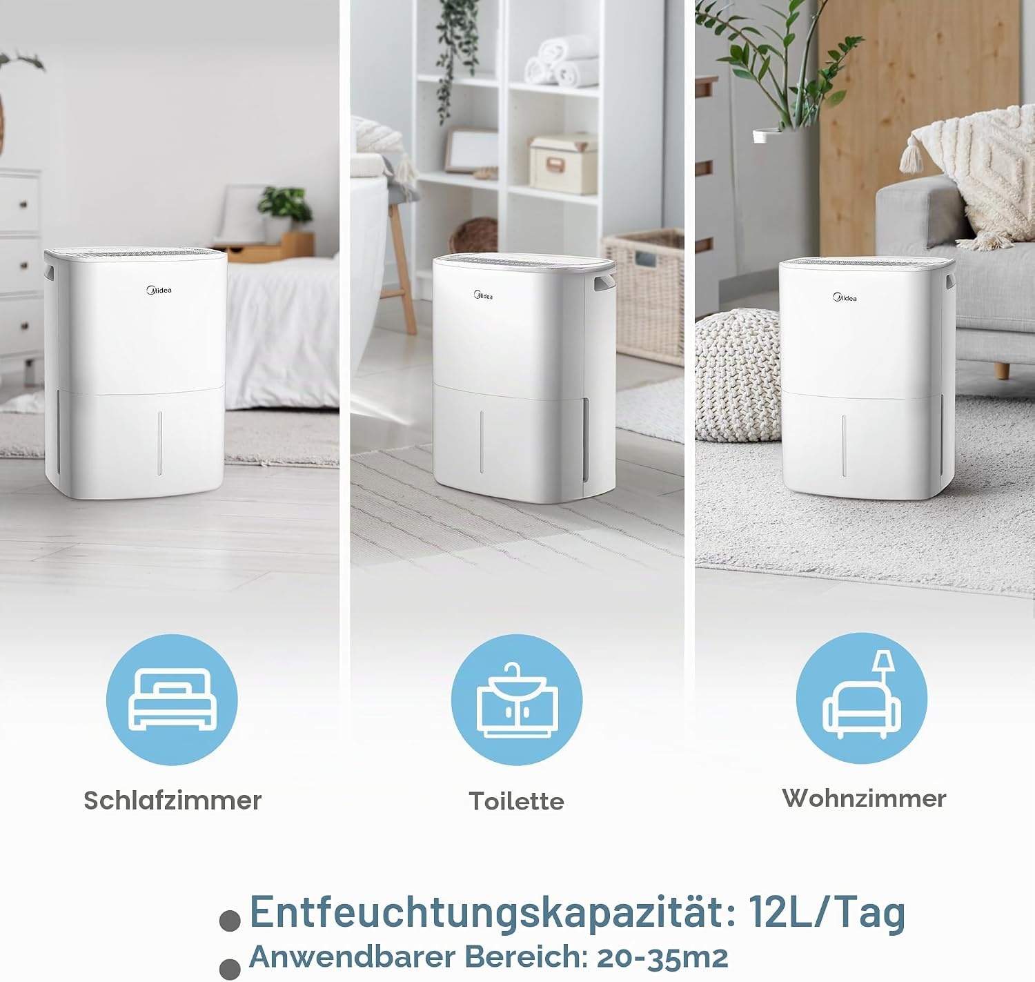 Smarter Luftentfeuchter bis 35 m² - Jetzt bis zu 65% sparen
