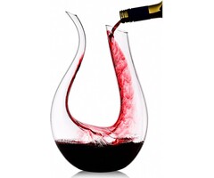 Exklusive Weinkaraffe U-Form 1,5L - Handgeblasen, bis zu 60% Rabatt