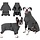 Wasserdichter Hundemantel mit Fleece-Futter - Grau - bis zu 59% Rabatt