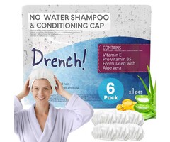 Wasserlose Shampoo-Haube 6er-Set - Jetzt bis zu 58% Rabatt sichern