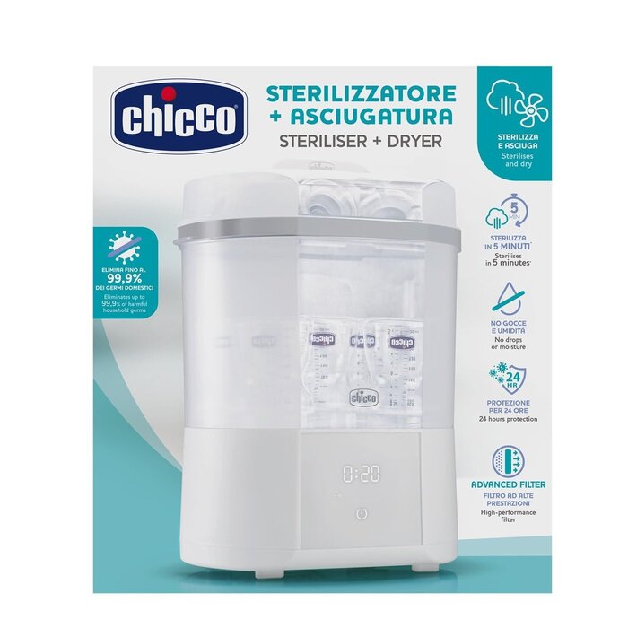 Chicco Dampfsterilisator mit Trockenfunktion - bis zu 64% Rabatt auf Rückläufer
