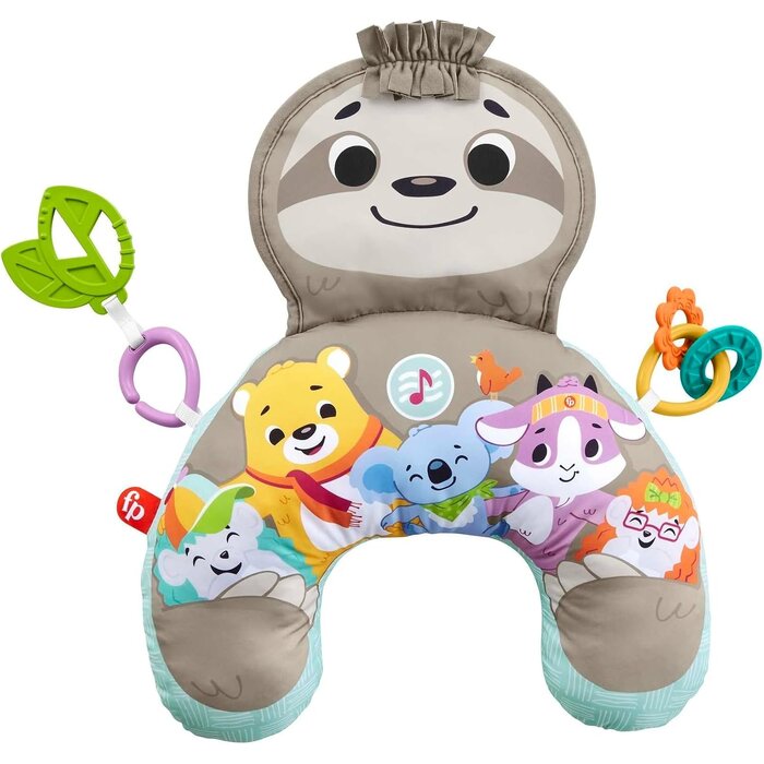 Fisher Price Babyspielkissen Faultier mit Vibration & Musik - bis zu 58% reduziert