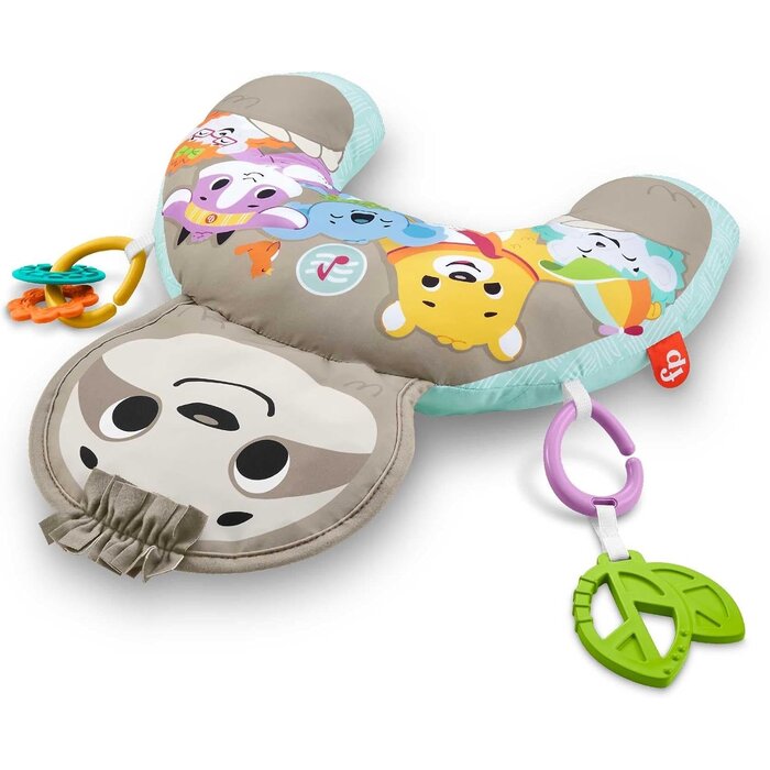 Fisher Price Babyspielkissen Faultier mit Vibration & Musik - bis zu 58% reduziert