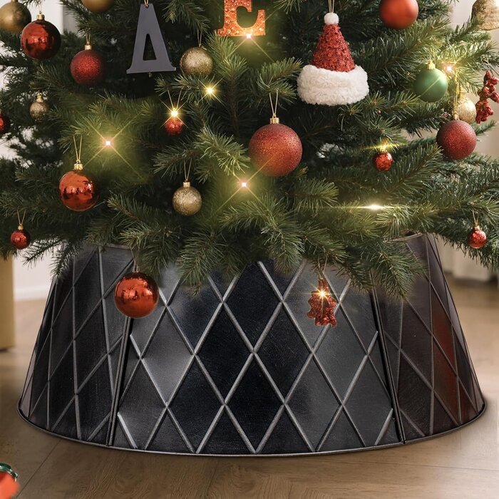 Weihnachtsbaumständer-Verkleidung Kupfer 90 cm - Jetzt bis zu 60% Rabatt