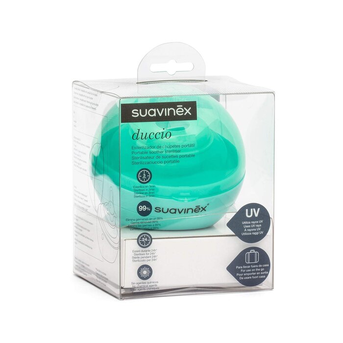 Tragbarer UV-Schnuller-Sterilisator | Aquamarin | Bis zu 57% Rabatt