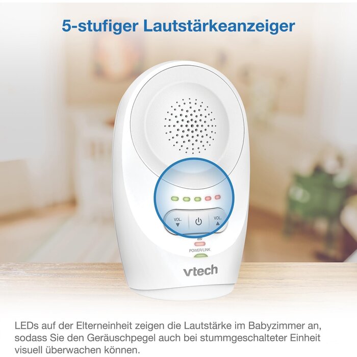 Babyphone mit strahlungsarmer Technologie - 32% Rabatt