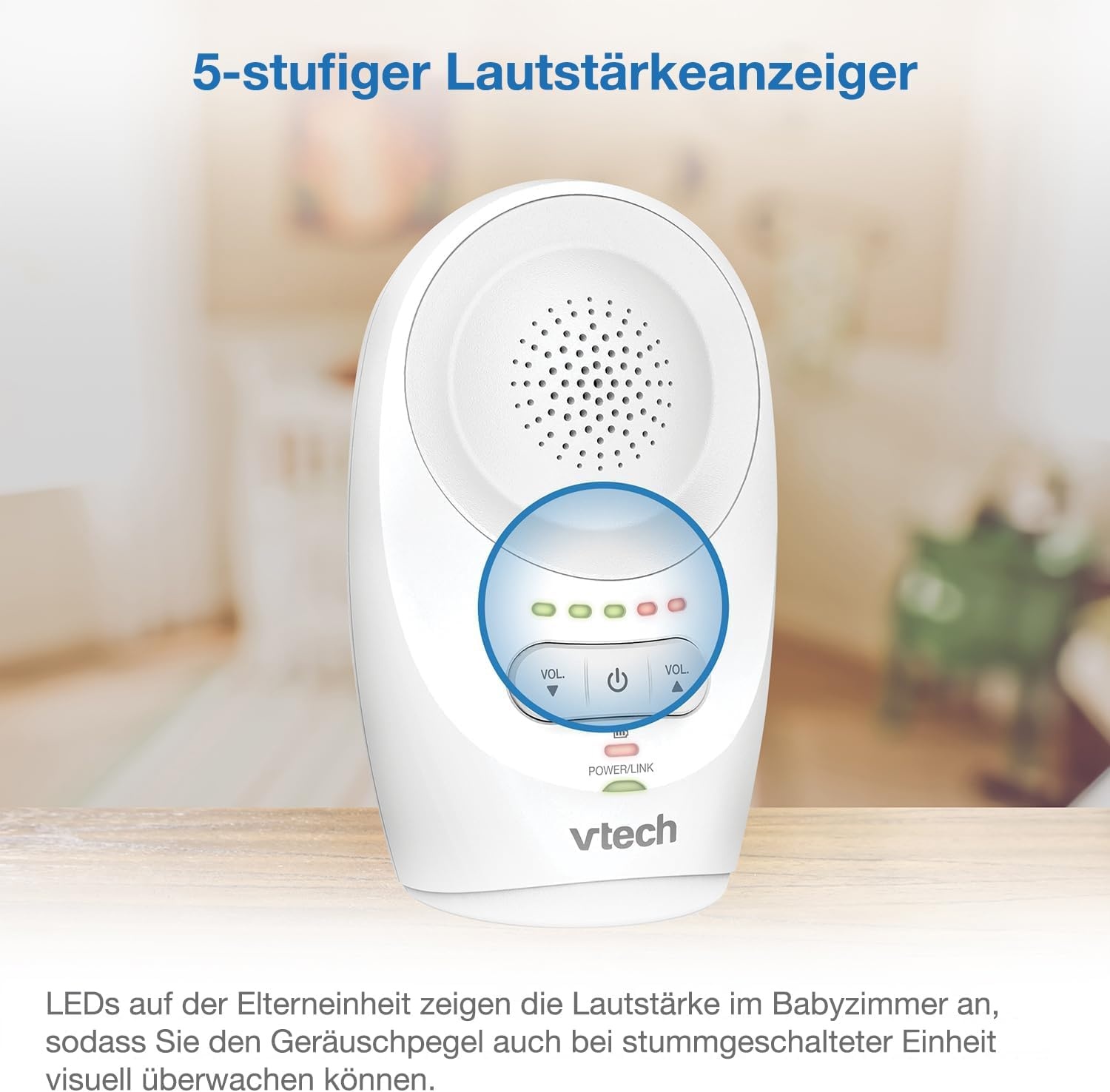Babyphone mit strahlungsarmer Technologie - 32% Rabatt