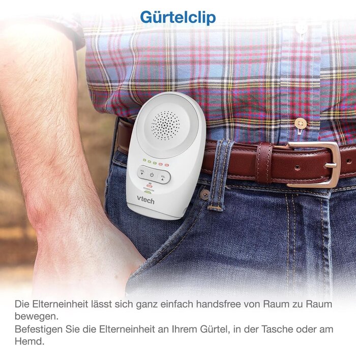 Babyphone mit strahlungsarmer Technologie - 32% Rabatt