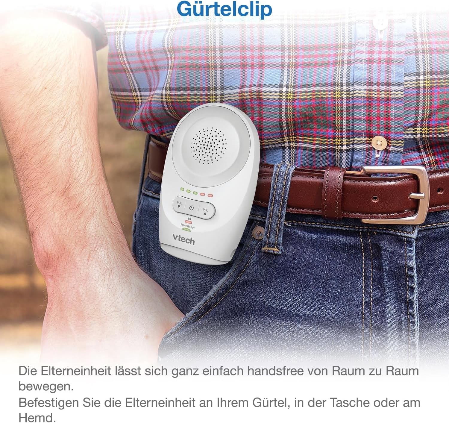 Babyphone mit strahlungsarmer Technologie - 32% Rabatt