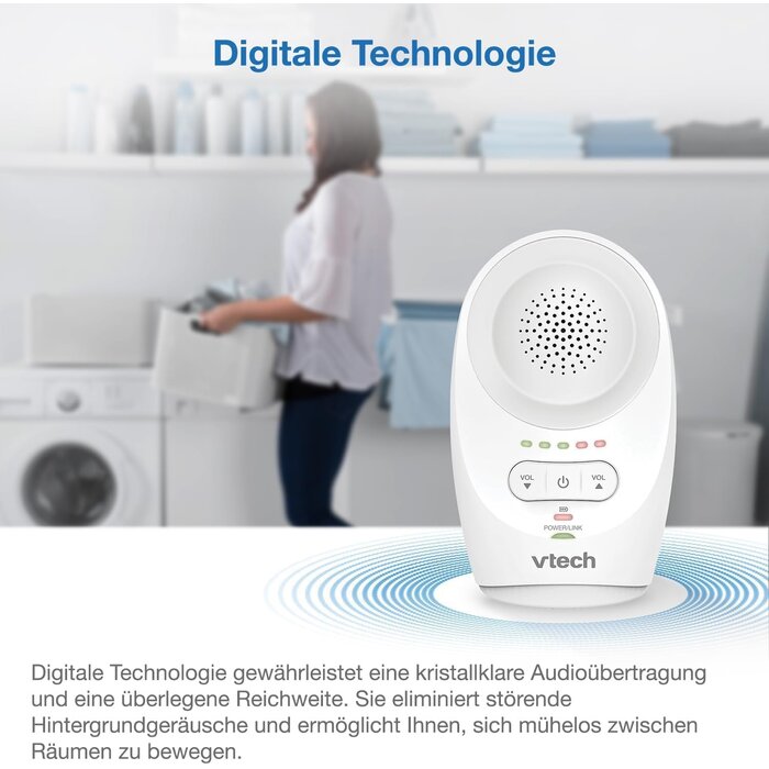 Babyphone mit strahlungsarmer Technologie - 32% Rabatt