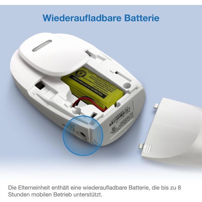 Babyphone mit strahlungsarmer Technologie - 32% Rabatt