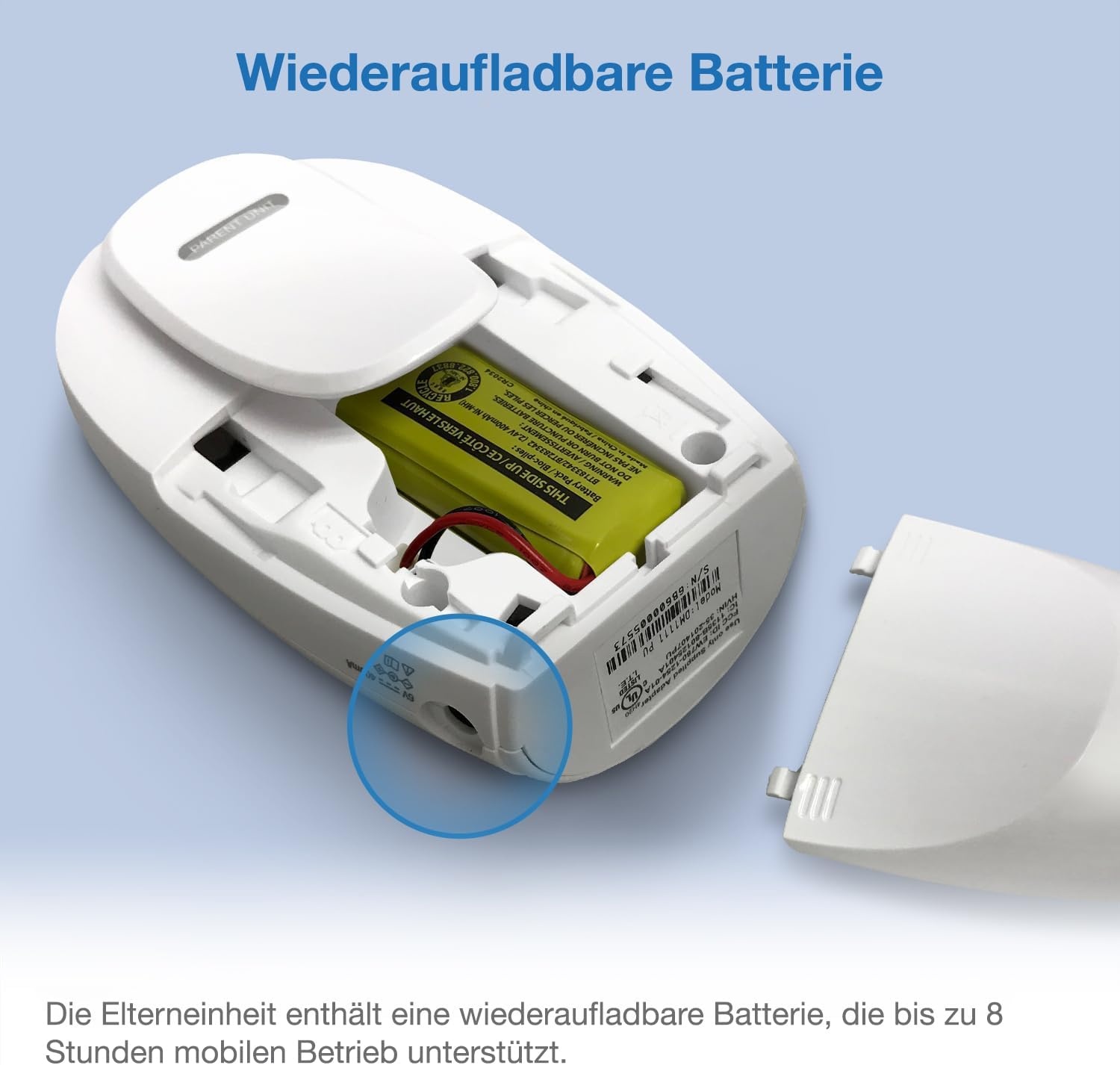 Babyphone mit strahlungsarmer Technologie - 32% Rabatt