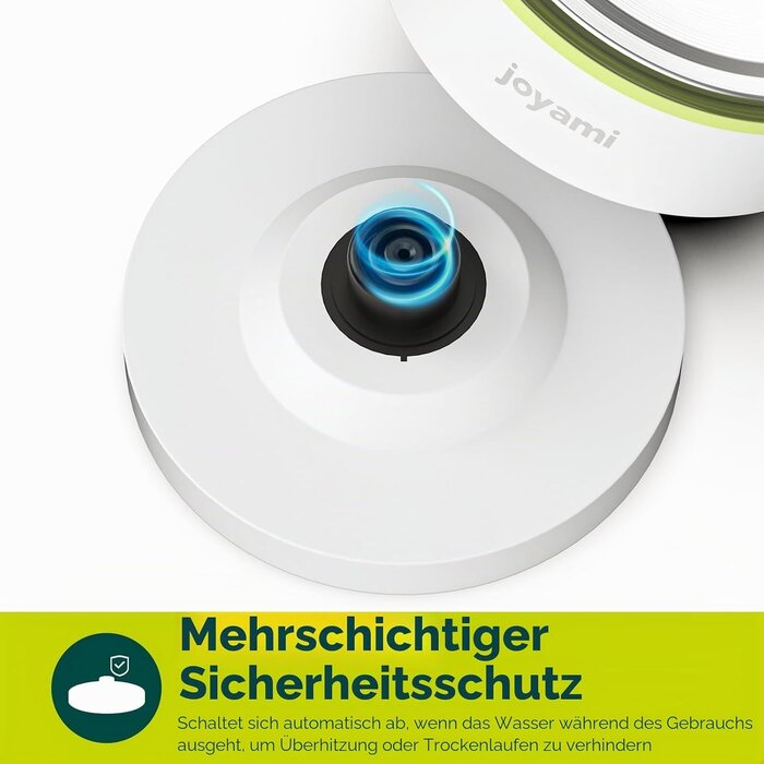 Elektrischer Wasserkocher aus Glas 1,5L 1500W - 29% Rabatt