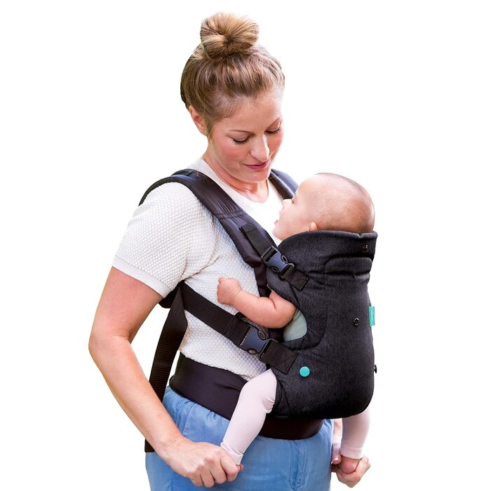 4-in-1 Babytrage für Neugeborene & Kleinkinder - Grau - bis zu 61% reduziert
