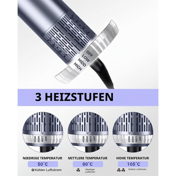 6-in-1 Haartrockner & Airstyler Set - Bis zu 59% Rabatt auf Outlet-Ware