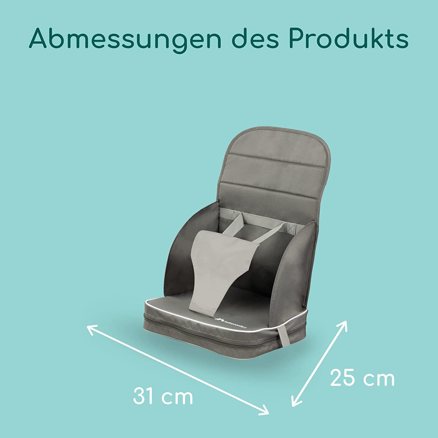 Klappbarer Sitzerhöher für Kleinkinder - Warm Grey - bis zu 59% Rabatt