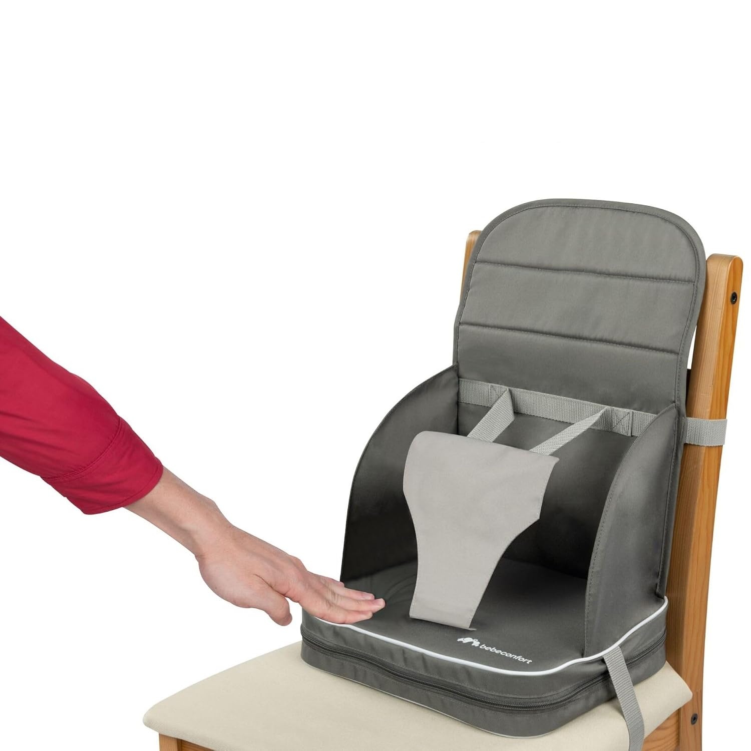 Klappbarer Sitzerhöher für Kleinkinder - Warm Grey - bis zu 59% Rabatt