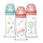 Anti-Kolik Babyflaschen-Set 330 ml ab 6 Monaten, Pastellrosa - bis zu 57% Rabatt