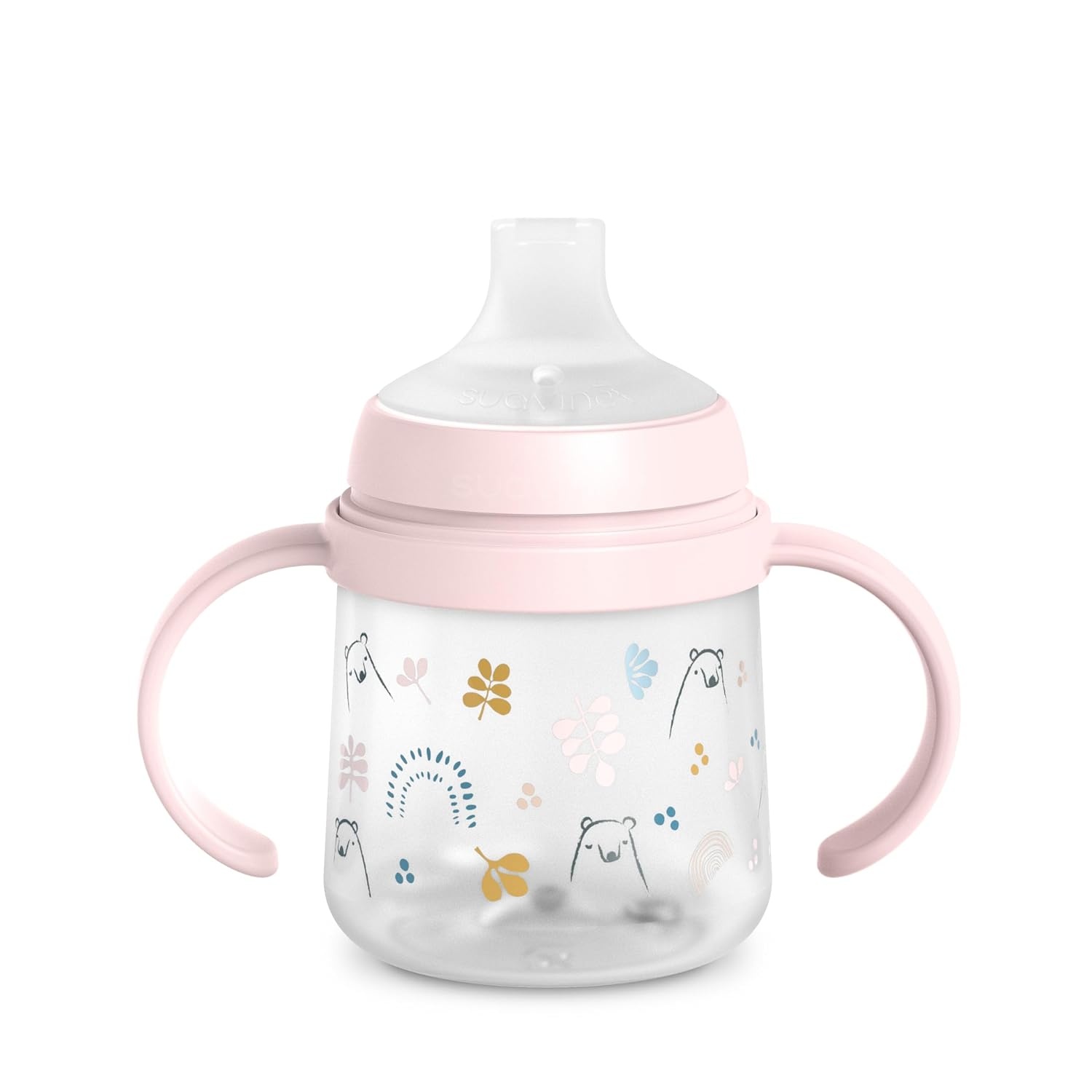 Kinderservice-Set mit Thermo-Teller & Lernbecher - Rosa - Bis zu 58% sparen