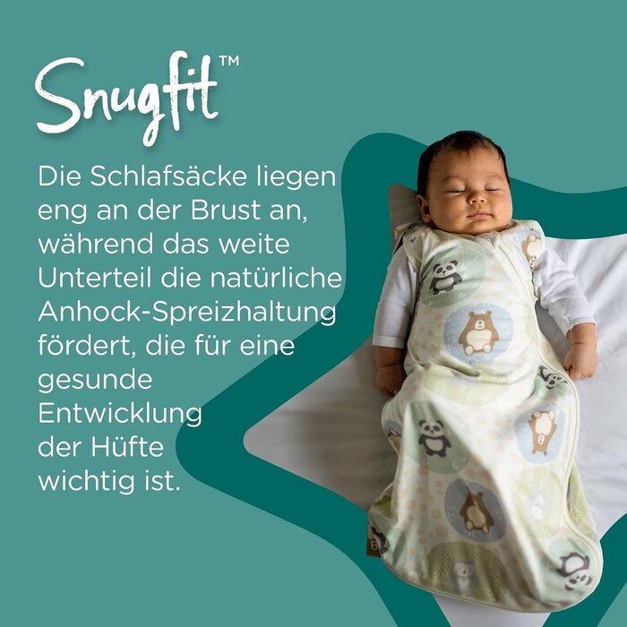 Tommee Tippee Babypucksack 3-6 Monate 2.5 TOG | Woodland Design | Bis zu 61% Rabatt