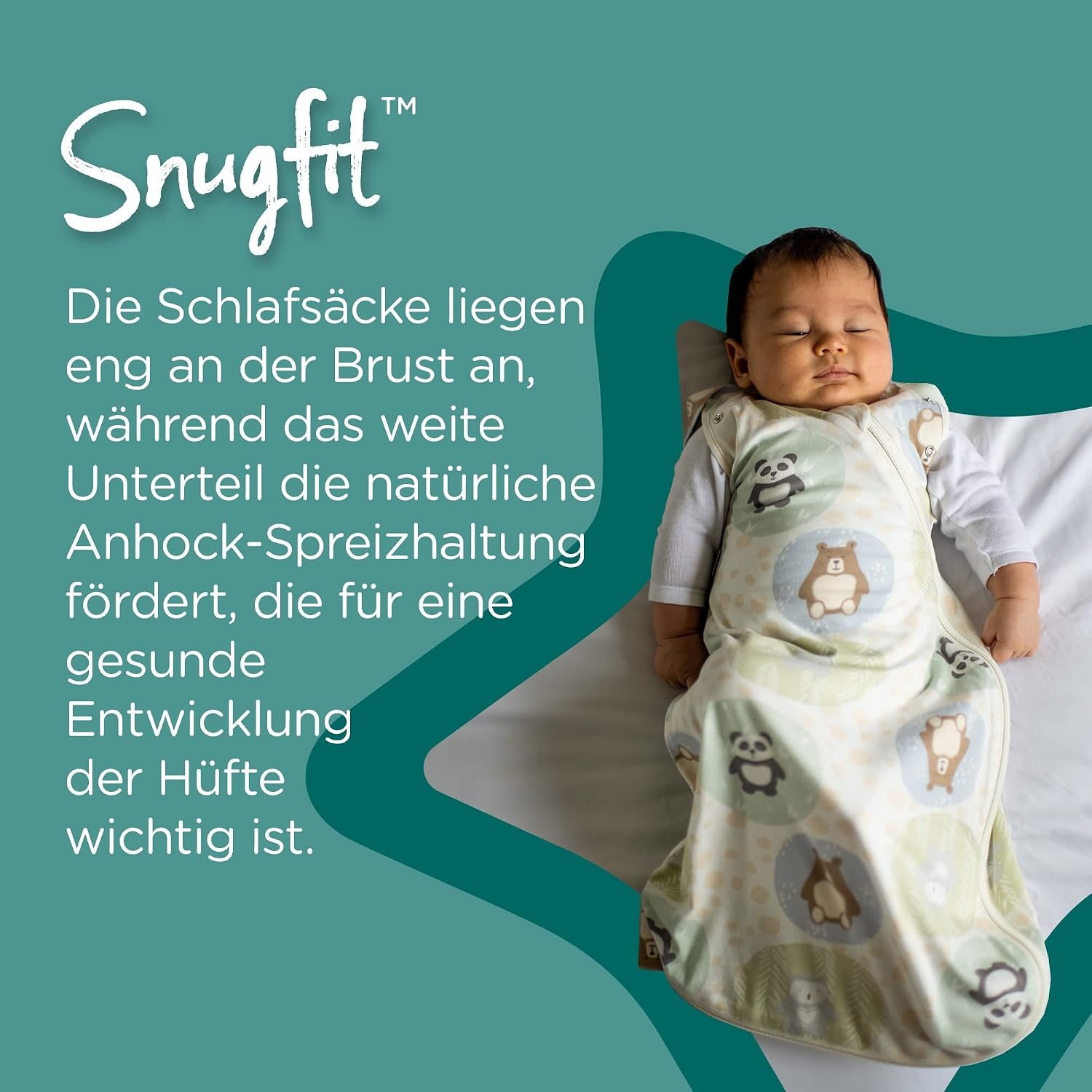 Tommee Tippee Babypucksack 3-6 Monate 2.5 TOG | Woodland Design | Bis zu 61% Rabatt