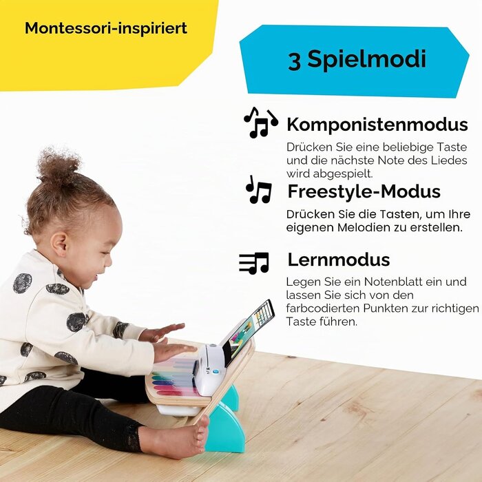 Holz-Klavier mit Magic Touch - Kleinkinder Musikspielzeug bis zu 60% Rabatt