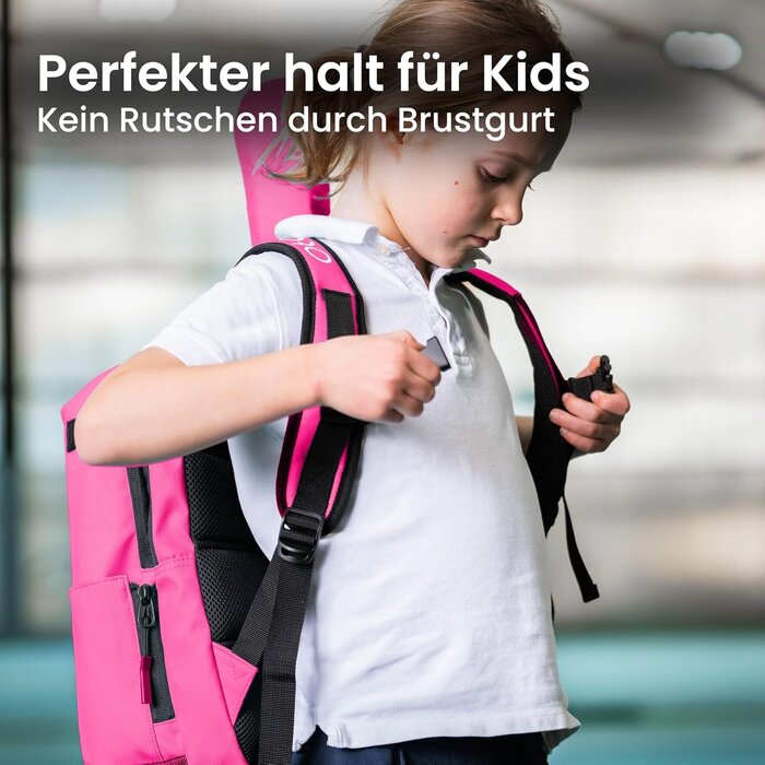 Tennisrucksack für Kinder 19L Pink - Mit Schuhfach - Bis zu 59% Rabatt