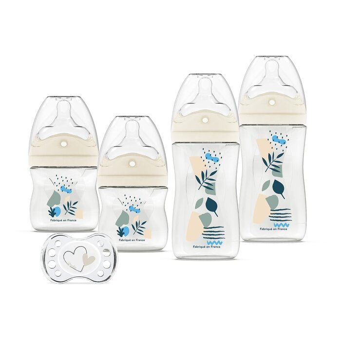 Anti-Kolik Babyflaschen-Set 4-tlg. Blau - bis zu 60% Rabatt im Outlet