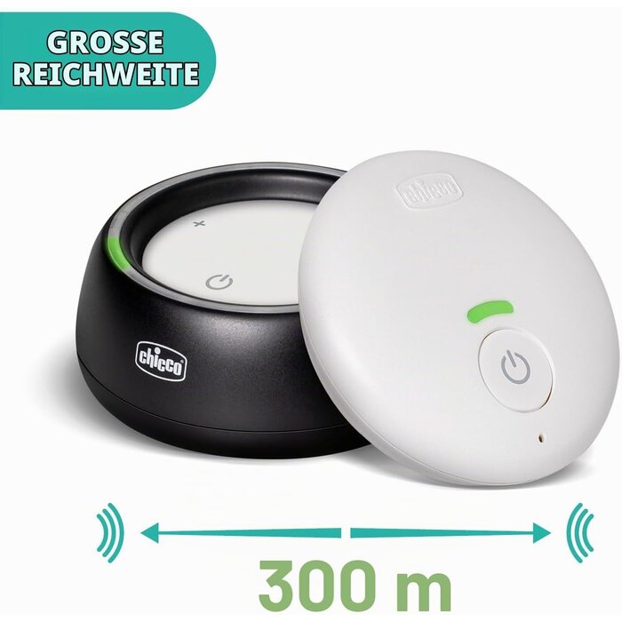 Chicco Zuverlässiges Audio-Babyphone mit DECT, 300m Reichweite - bis zu 62% Rabatt