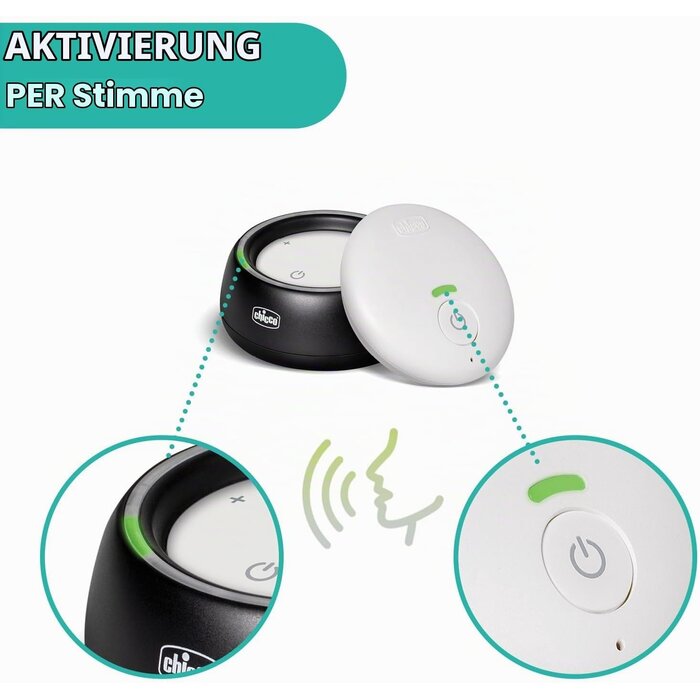 Chicco Zuverlässiges Audio-Babyphone mit DECT, 300m Reichweite - bis zu 62% Rabatt
