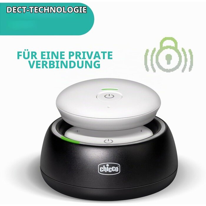 Chicco Zuverlässiges Audio-Babyphone mit DECT, 300m Reichweite - bis zu 62% Rabatt