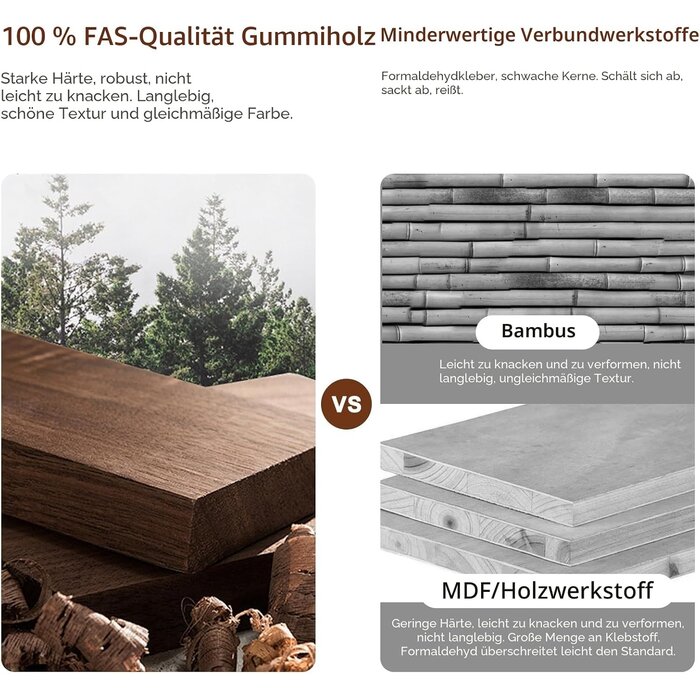 Garderobenständer aus Holz, 12 Haken, 180 cm - bis zu 64% Rabatt