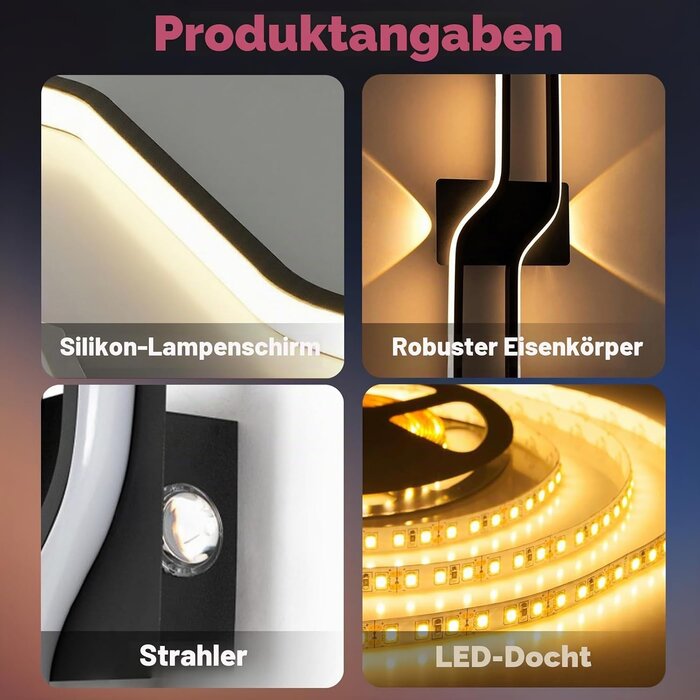 Moderne LED-Wandleuchte 100cm Schwarz - bis zu 61% Rabatt
