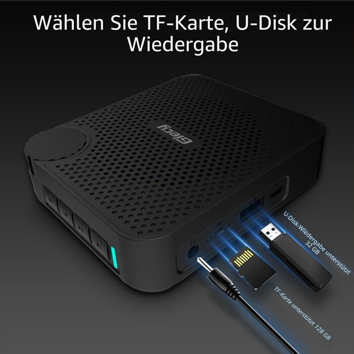 Tragbarer Stimmenverstärker 15W - Bis zu 58% Rabatt im Outlet