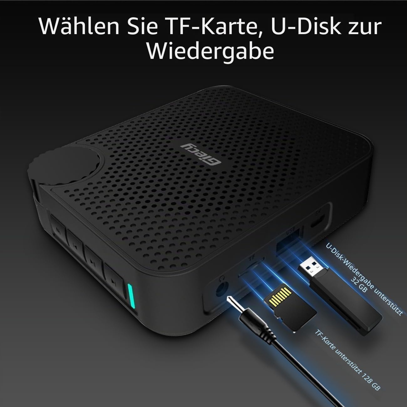 Tragbarer Stimmverstärker 15W - für Lehrer & Guides - bis zu 58% Rabatt!