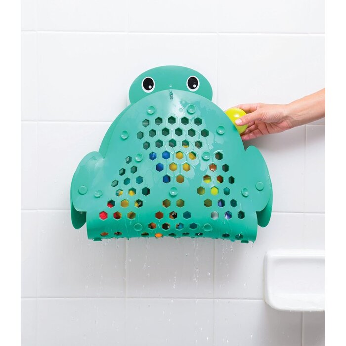 2-in-1 Badematte mit Spielzeugkorb - Weiß - Jetzt bis zu 57% Rabatt sichern!