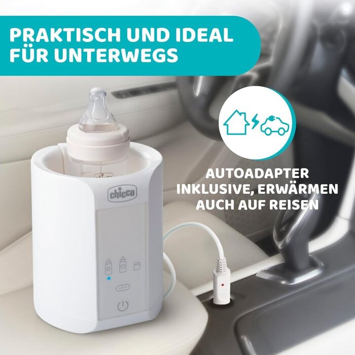 Chicco Vielseitiger Flaschenwärmer: Schonend & schnell - jetzt bis zu 62% sparen