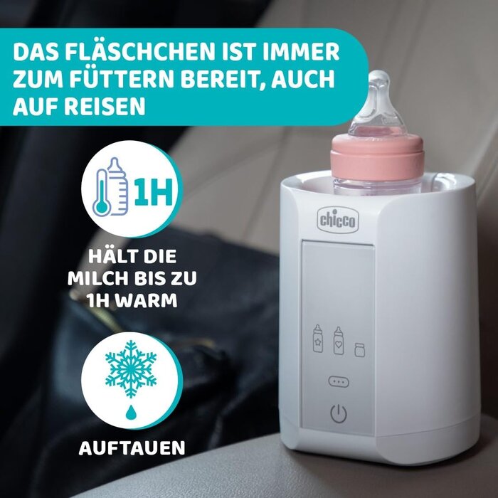 Chicco Vielseitiger Flaschenwärmer: Schonend & schnell - jetzt bis zu 62% sparen
