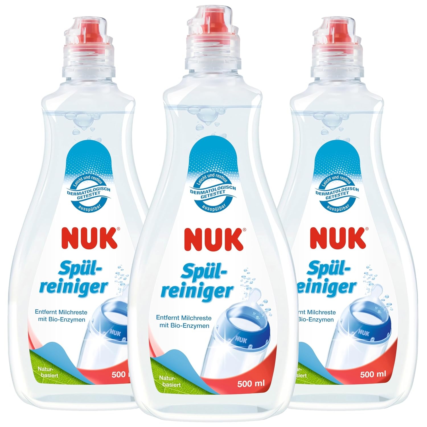 Babyflaschenreiniger 3 x 500 ml - sanft & wirksam - bis zu 54% sparen