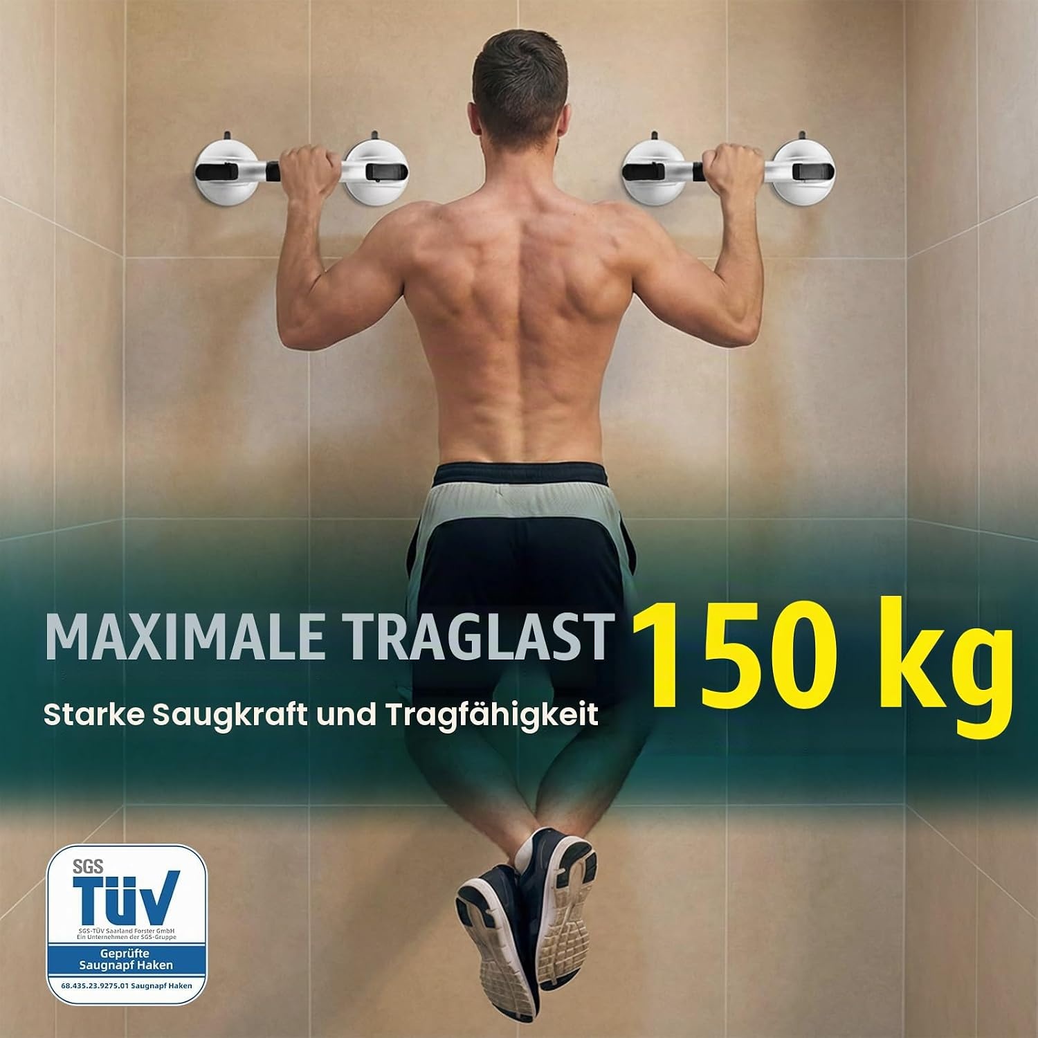 Sicherheits-Haltegriff, 38 cm, Schwarz - bis zu 59% Rabatt