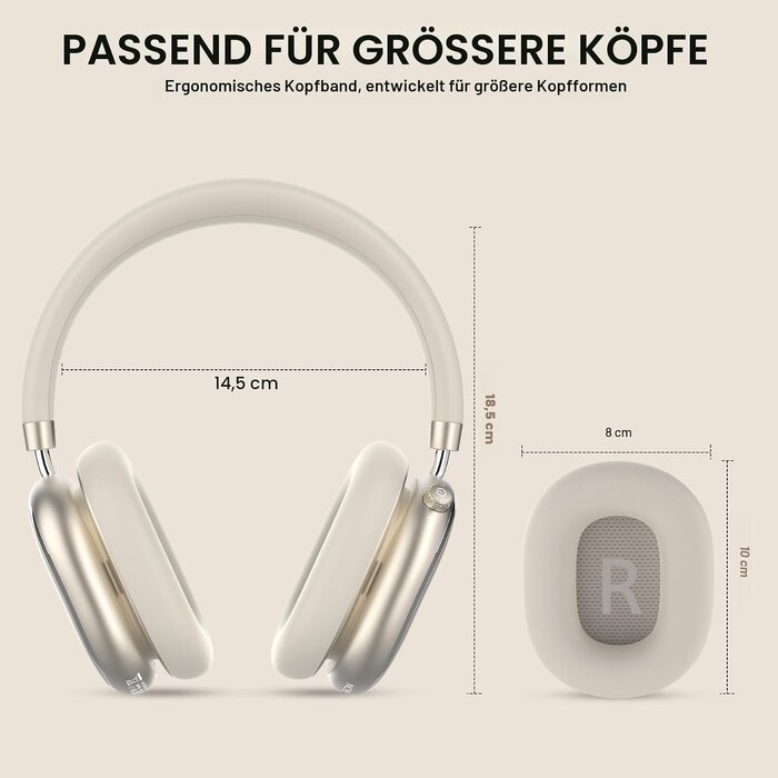 Premium Over-Ear Kopfhörer mit Noise-Cancelling - bis zu 60% günstiger