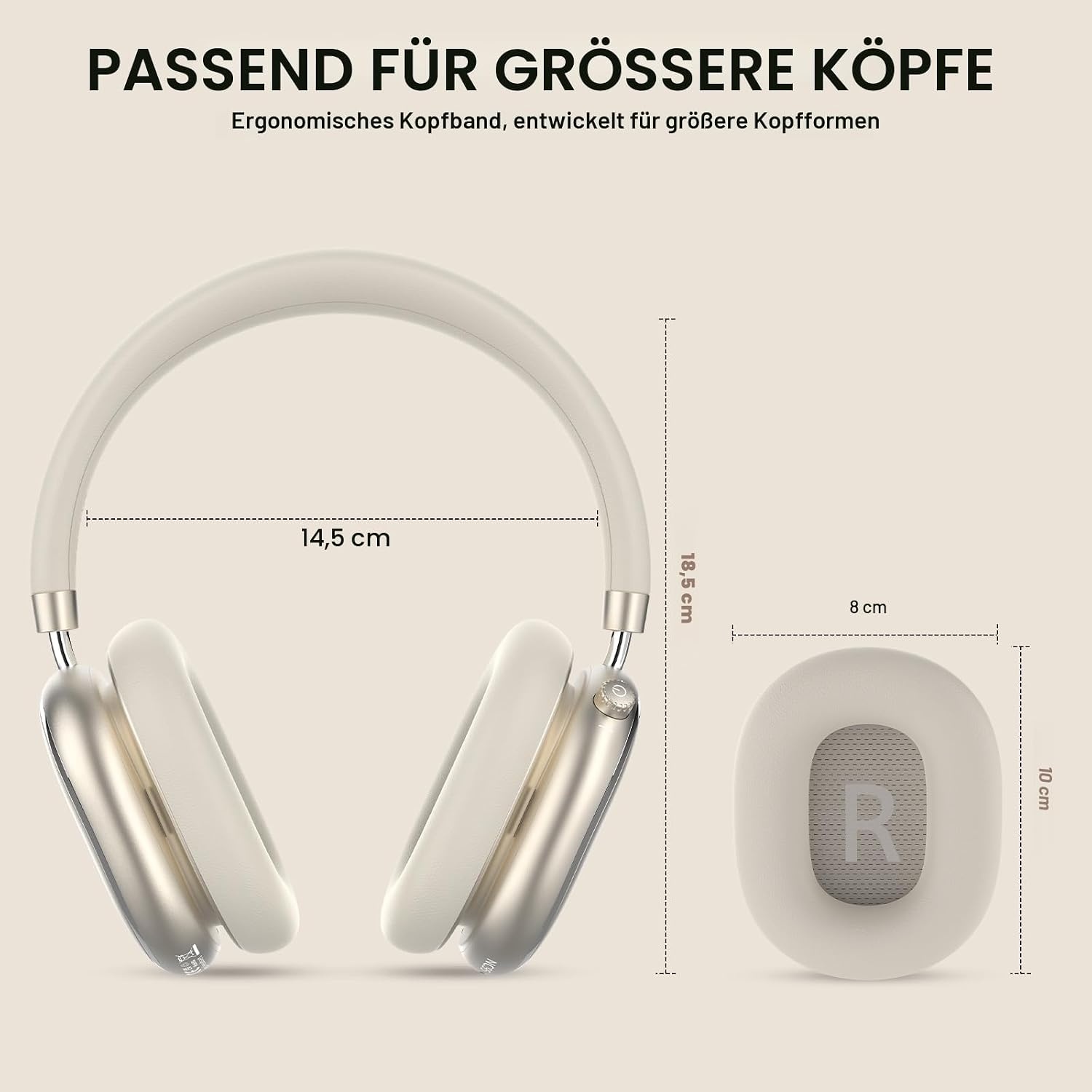 Premium Over-Ear Kopfhörer mit Noise-Cancelling - bis zu 60% günstiger