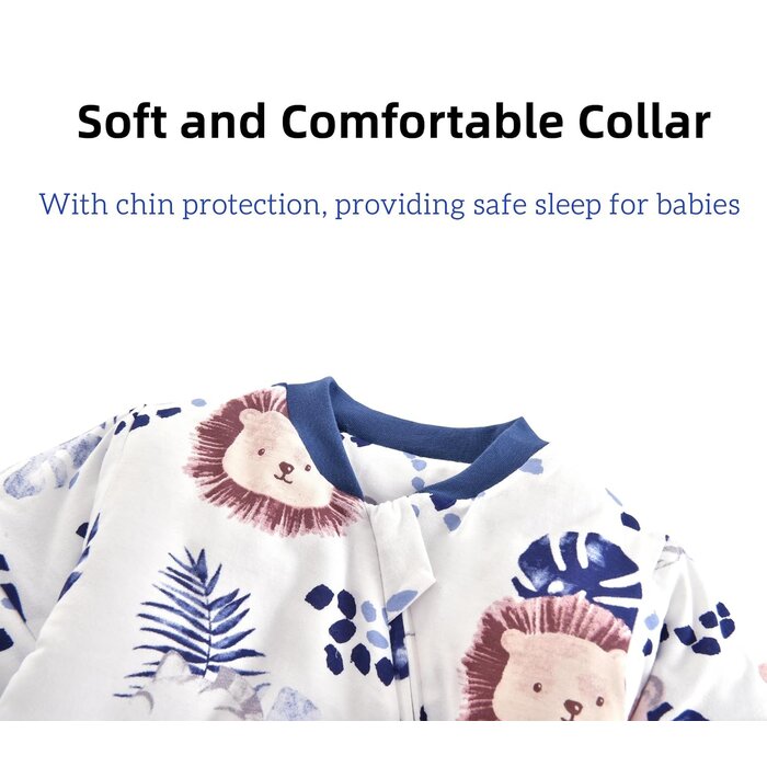 Warmer Baby-Schlafsack mit Füßen & abnehmbaren Ärmeln, 2,5 TOG, bis zu 60% Rabatt