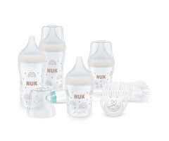 Babyflaschen-Set 0-6 Monate mit Anti-Kolik-System - bis zu 58% sparen