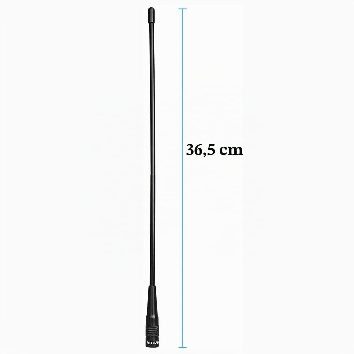Dual-Band Funkgerät-Antenne 2er-Set SMA-Stecker, 37,5 cm - bis zu 56% sparen