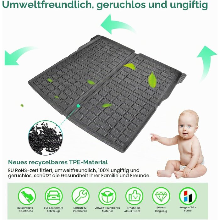 Gafat Faltbare Kofferraummatte für Cupra Tavascan - Bis zu 63% Rabatt!