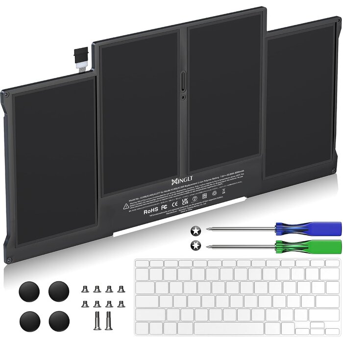 Ersatz-Akku für MacBook Air 13 Zoll (A1466, A1369) - bis zu 62% Rabatt