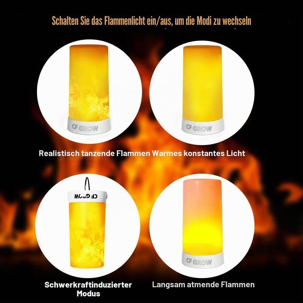 LED-Flammenlicht 2er Set: Atmosphäre zum kleinen Preis - bis zu 60% Rabatt