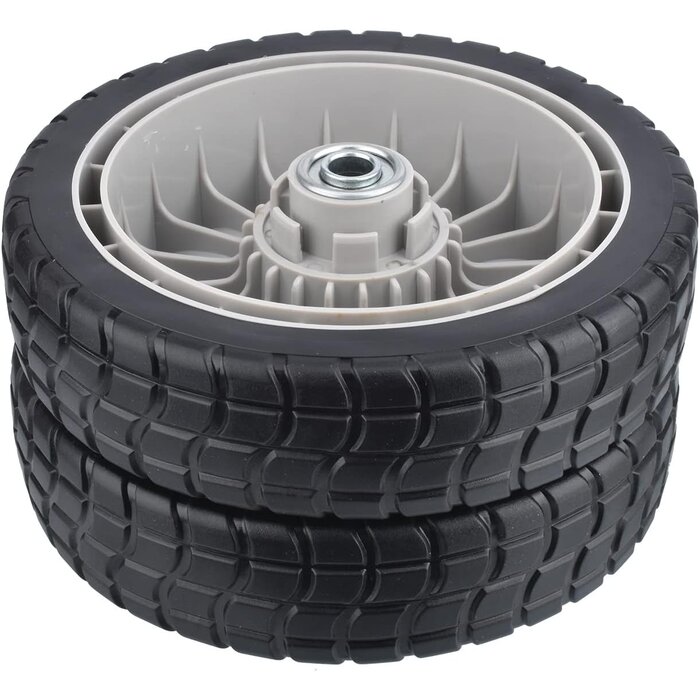 2x Rasenmäher Hinterrad 8 Zoll - Kompatibel mit HR-Serien - bis zu 60% Rabatt
