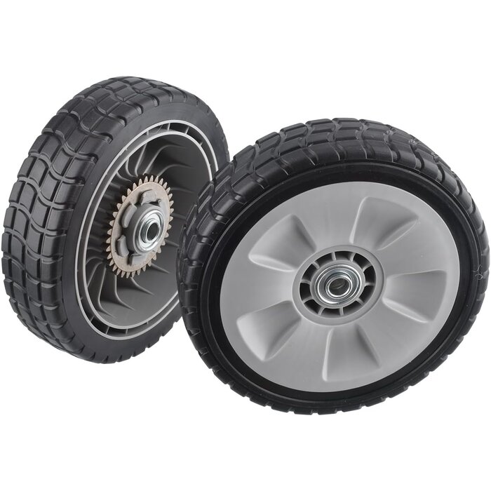 2x Rasenmäher Hinterrad 8 Zoll - Kompatibel mit HR-Serien - bis zu 60% Rabatt